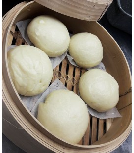Le Crazy Bao, brioche vapeur au fromage de chèvre