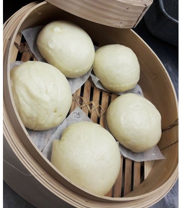 Le Crazy Bao, brioche vapeur au fromage de chèvre